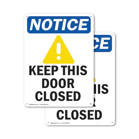 Signmission Safety Culture Sign, 12 in Width, Plastic, Rectangle OS-2PACK-NS-P-1218-V-13873
